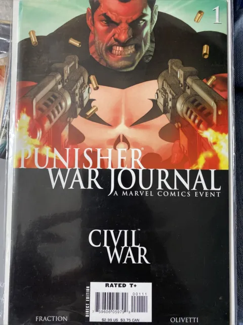 Punisher War Journal: Civil War Vol 1 (Punisher War) by Matt Fraction Hardback