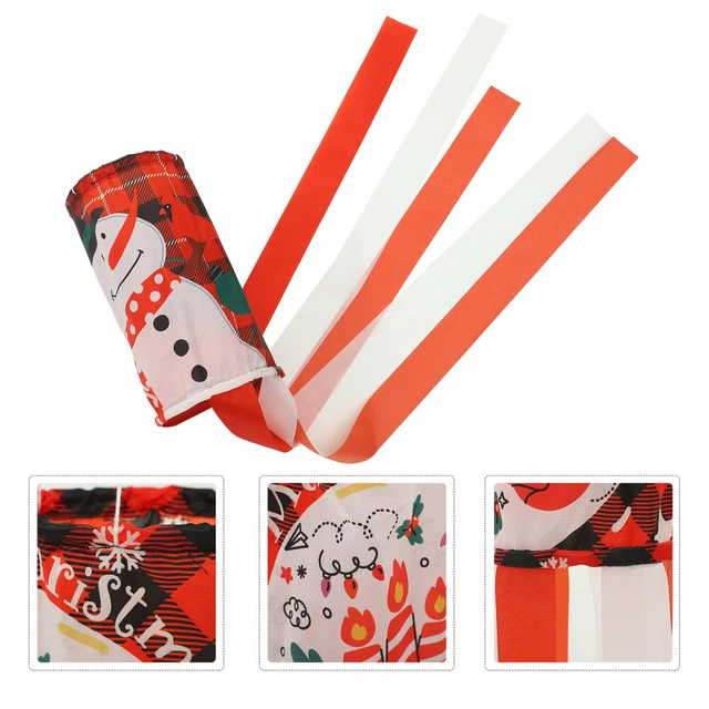 Outdoor Decorative Flag Christmas Windpipe Flag Winter Flag Autumn