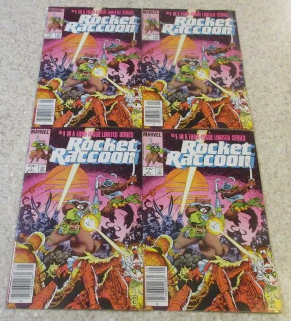 Rocket Raccoon 1, (NM- 9.2) 1985 Marvel, Later becomes a Guardians of the Galaxy