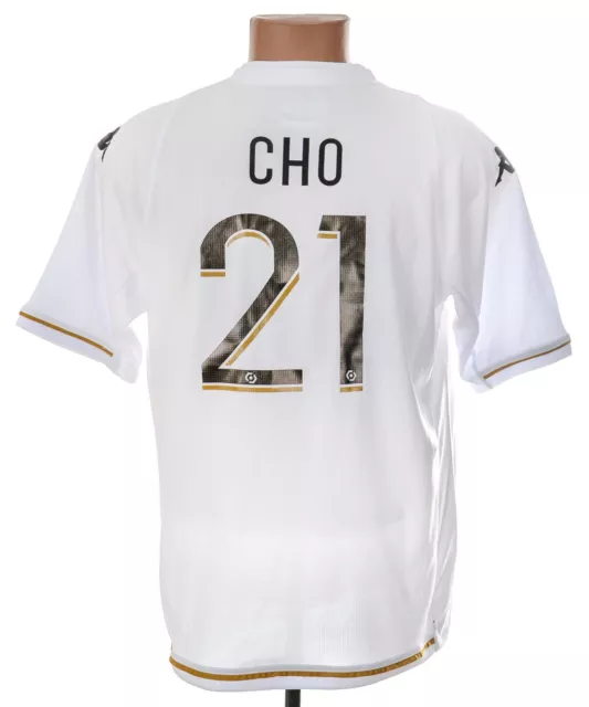 Angers Sco France 2020/2021 Home Football Shirt Jersey Kappa Size M #21 Cho
