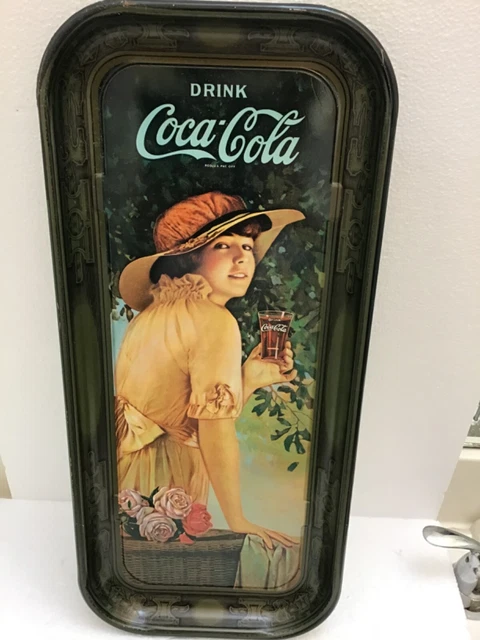 Coca-Cola Nostalgia Metal Tray Vintage