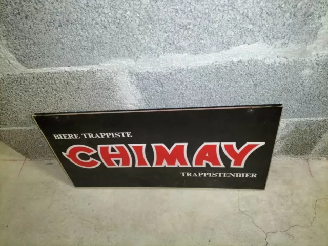 Quadro A Specchio Pubblicitario Birra Chimay Biere Trappiste Trappistenbier