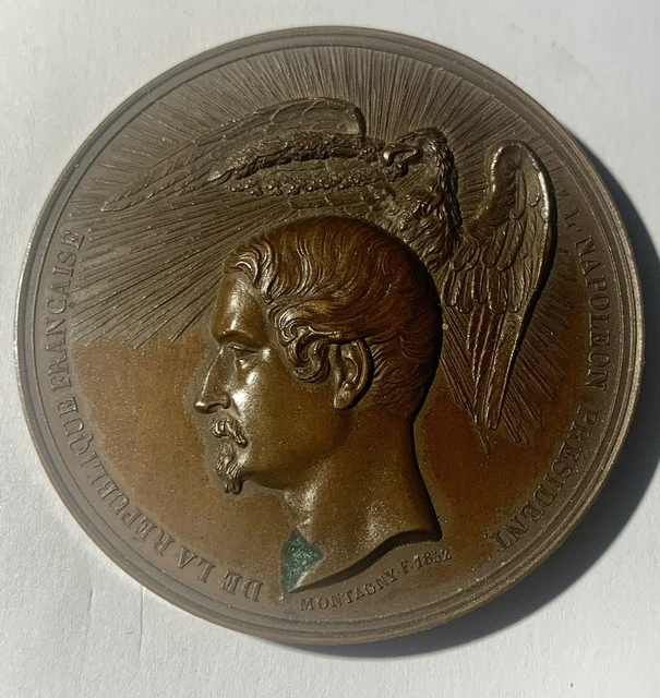 Médaille Rare Prince Victor Napoléon - Né à Paris 1862, Cuivre, XIXe Siècle, Collection