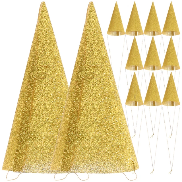 12 pz cappelli cono compleanno bambino bambino costume festa favori bambini nani