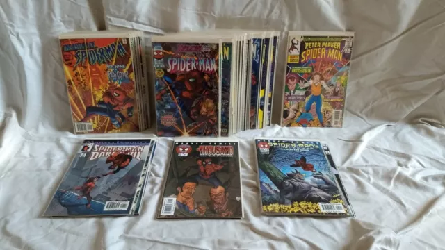 Spider-Man Comic Book Lot | Vol. 1 #64-98, -1; Tangled Web | NM | Marvel