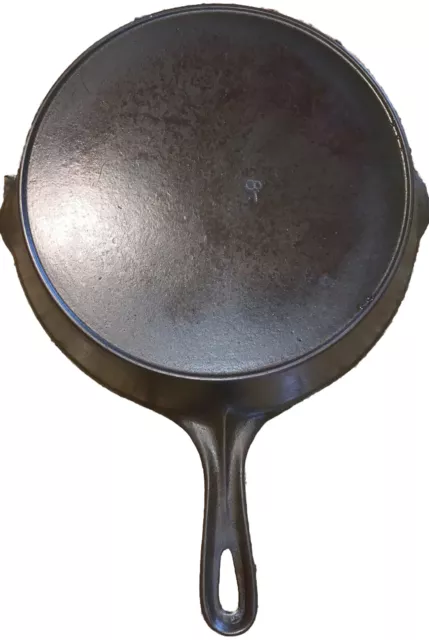 Vintage unmarked Vollrath 8 Cast Iron Skillet Fantastic READ!