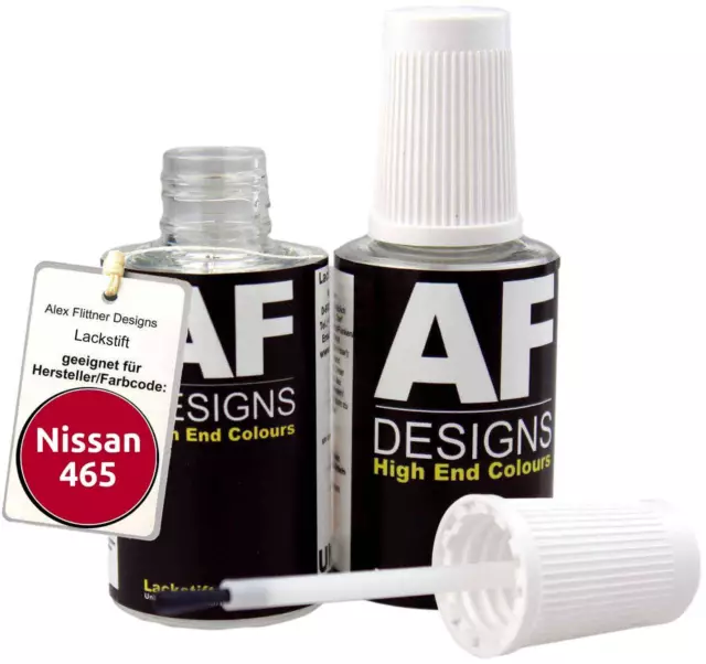 Lackstift für Nissan 465 Red schnelltrocknend 20x20ml Autolack