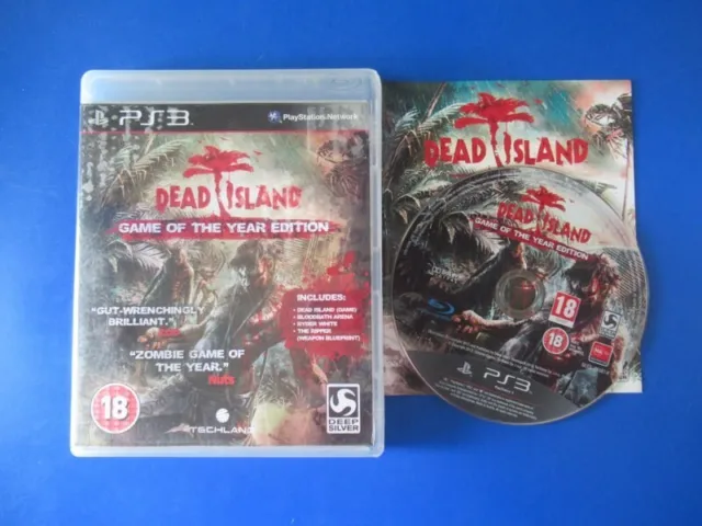 DEAD ISLAND: GAME OF THE YEAR EDITION - Sony PS3 PlayStation 3 PAL AUS