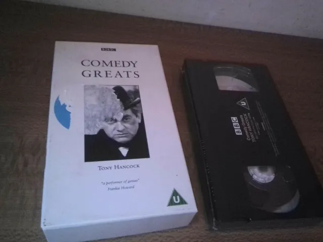 Comedy Greats Tony Hancock VHS Video Tape & 5X postcards (SEALED CONTENTS)