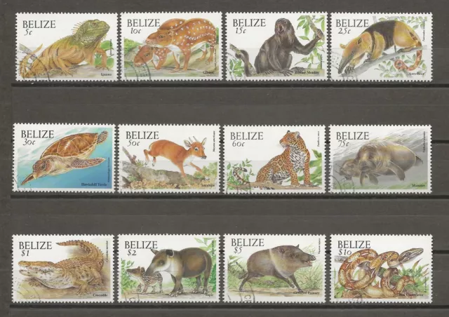 BELIZE 2003 SG 1254/65a USED Cat £29