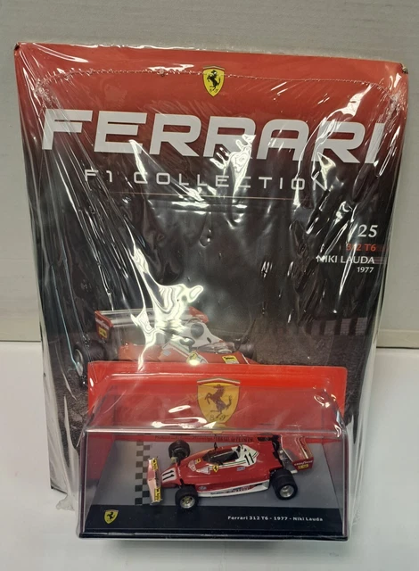 Ferrari 312 F1 Lauda – 1/6 – Polistil Toschi 1977 – Superbe état + Boîte