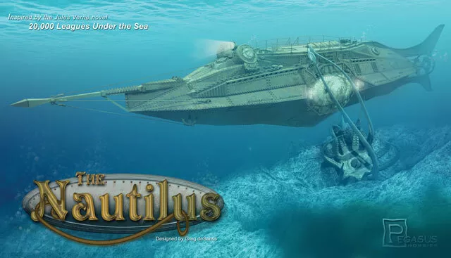 Pegasus Hobbies 1/144 The Nautilus Submarine