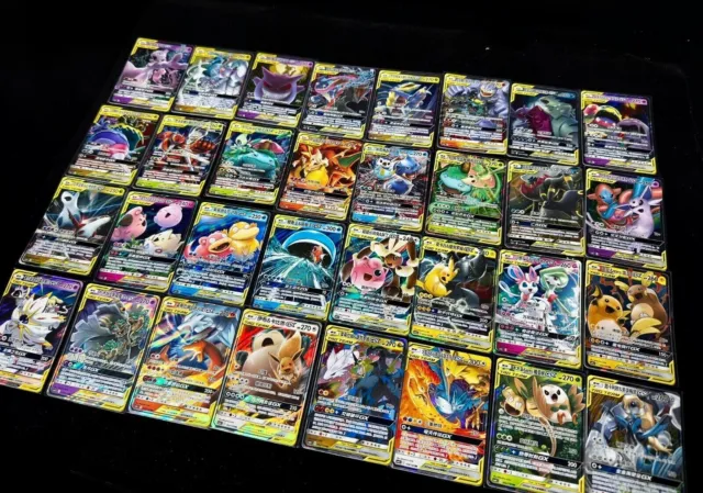 Pokemon TCG S-Chinese TAG TEAM GX Cards Lot 32 pieces Sun&Moon RR RRR HOLO Rare 2