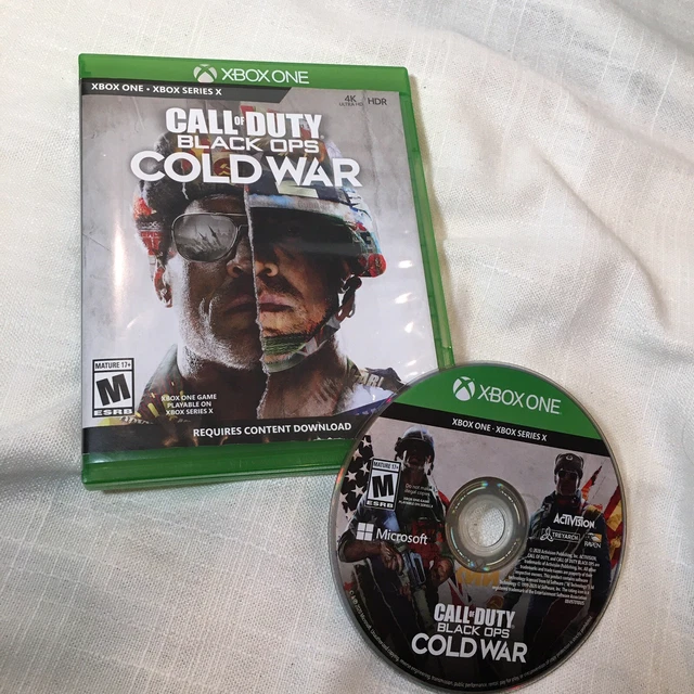 CALL OF DUTY Black Ops Cold War Xbox One/Series X 4K Ultra HD