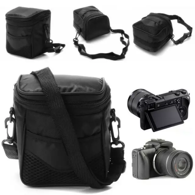 Waterproof Shoulder Camera Case Bag For Nikon Canon SLR DSLR BS