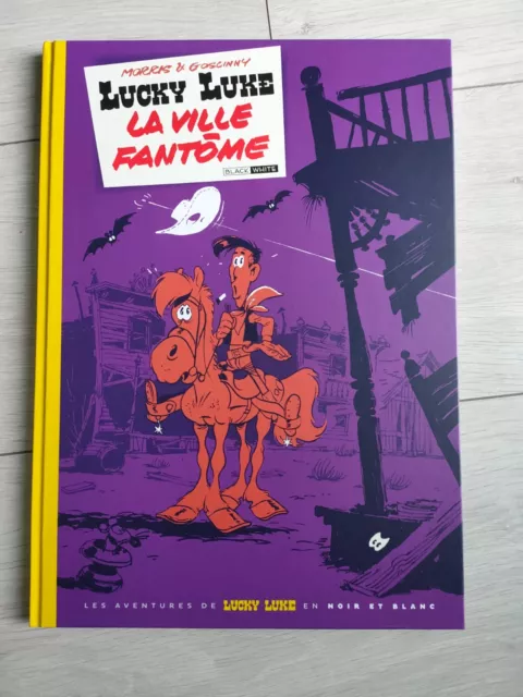 BD Lucky Luke - la Ville Fantome - "album fantôme" du Tirage Luxe Black & White