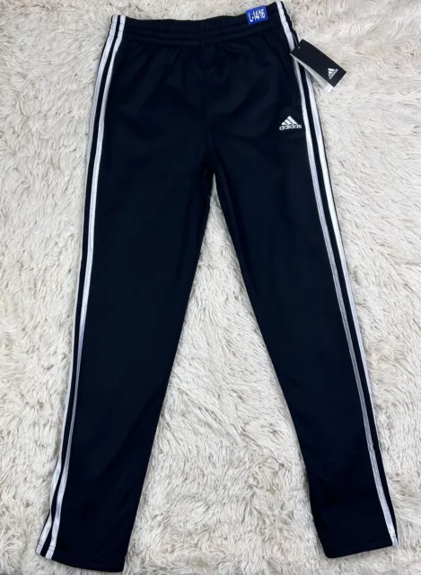 Adidas Sweatpants Joggers Jogging Pants Youth Unisex Size L 14/16 Black New
