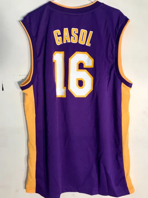adidas, Shirts, Pau Gasol Los Angeles Lakers Noche Latina Latin Nights  Jersey M 44