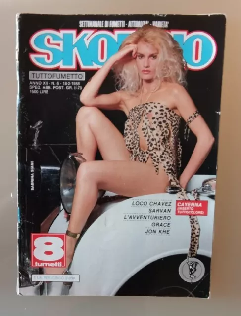 Skorpio N° 6  18 Febbraio 1988 Anno Xii