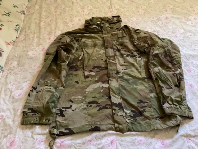 USGI Army Soft Shell Cold Weather Parka Multicam OCP large long