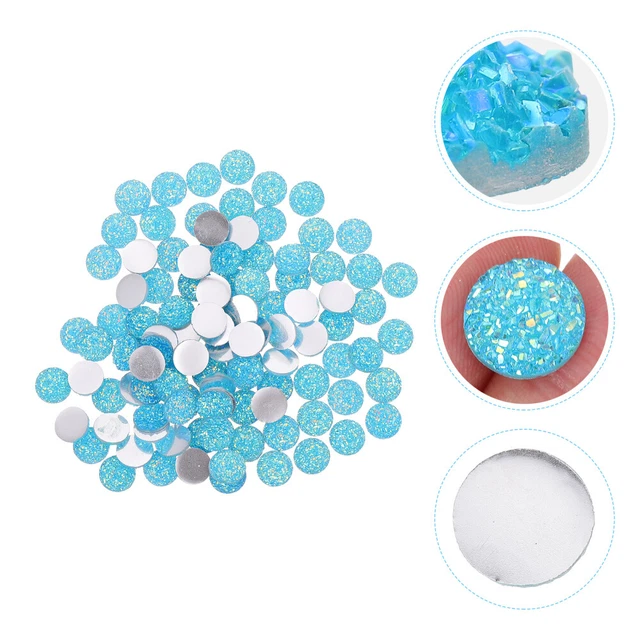 Pegatinas de joyería de resina hechas tú mismo pegatinas de piedra cristal brillante