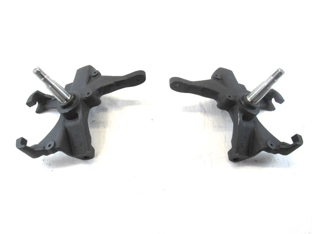1958-1964 Chevy Biscayne, Bel Air, Impala Car 2'' Drop Spindle Black C20133 1958-1964 Chevy Biscayne, Bel Air, Impala Car 2'' Drop Spindle Black C20133