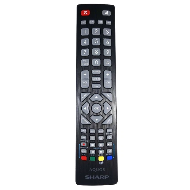 Telecomando Originale Sharp SHWRMC0003 - Per TV LC-43CFE6132E, LC-55CFE6352K E Molti Altri