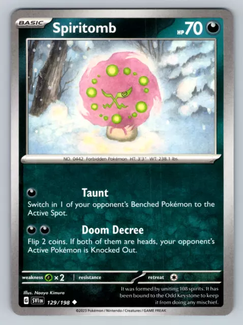 Spiritomb, Lost Origin, TCG Card Database