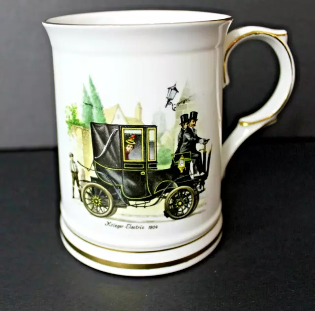 Royal Windsor Krieger Electric 1904 Small Stein Mug 4.5"  Vintage