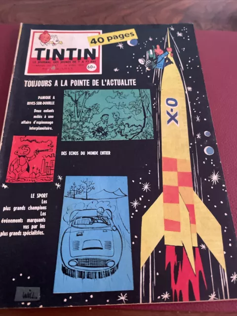 Tim Und Struppi Tintin 547 1959 Kurzgeschichte Jean Graton Michel Vaillant