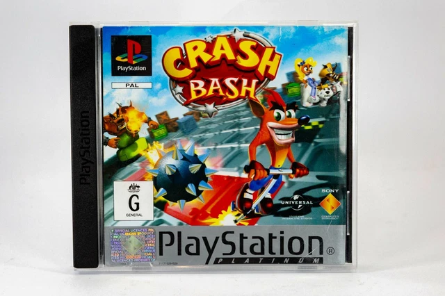 CRASH BASH CRASH Bandicoot Playstation PS1 Playstation Game PAL ...