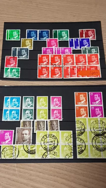 Konvolut / Lot 3 - alte Briefmarken aus Spanien - Espagna Correos
