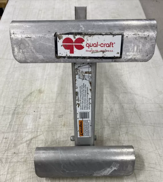 Qual-Craft Aluminum Short Body 2-Rung Adjustable Ladder Jack
