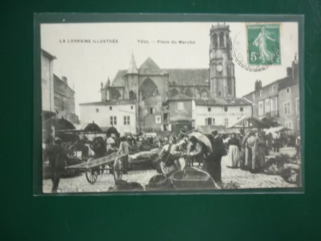 Cpa 55 /  Toul "  Place Du Marche "