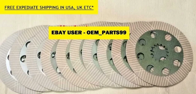 Jcb Backhoe - Brake Friction Plate Qty 10 Pcs Part No. 458/20353 450/10224