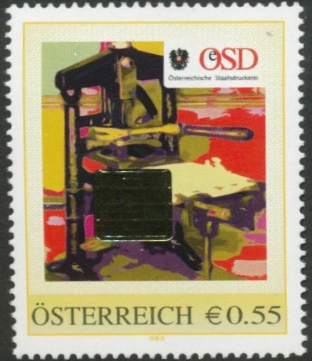 PM - Personalisierte Marke - OeSD - Österreichische Staatsdruckerei ** med1-1