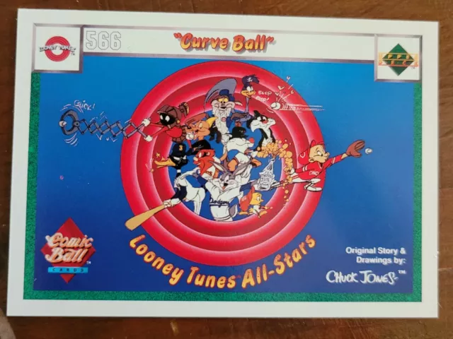 LOONEY TUNES 1990 Retro Comic Ball Baseball Cards Series 1 Holograms 