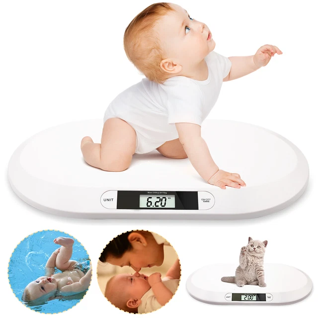 Babywaage digital bis 20kg wiegen Kinderwaage Kinderwaage Baby Elektronische
