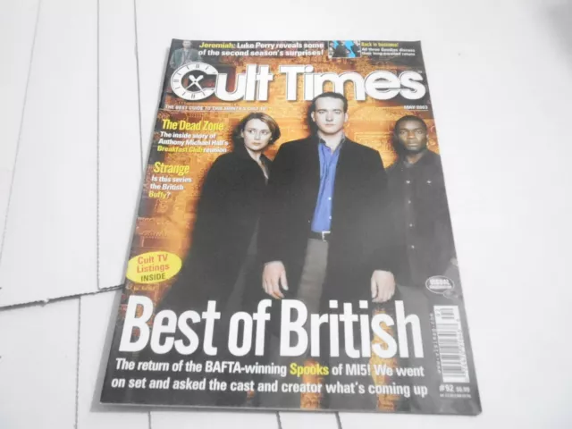 #92 CULT TIMES science fiction tv  magazine (UNREAD) BEST OF BRITISH