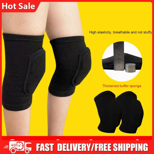 1 Pair Knee Brace Elastic Knee Guard Basketball Running for Gym Workout Training