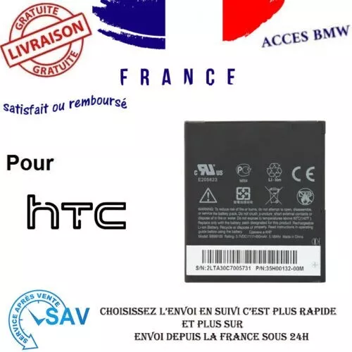 Originale Batterie HTC BA-S410 - 35H00132 - BB99100 - Desire / Google Nexus One