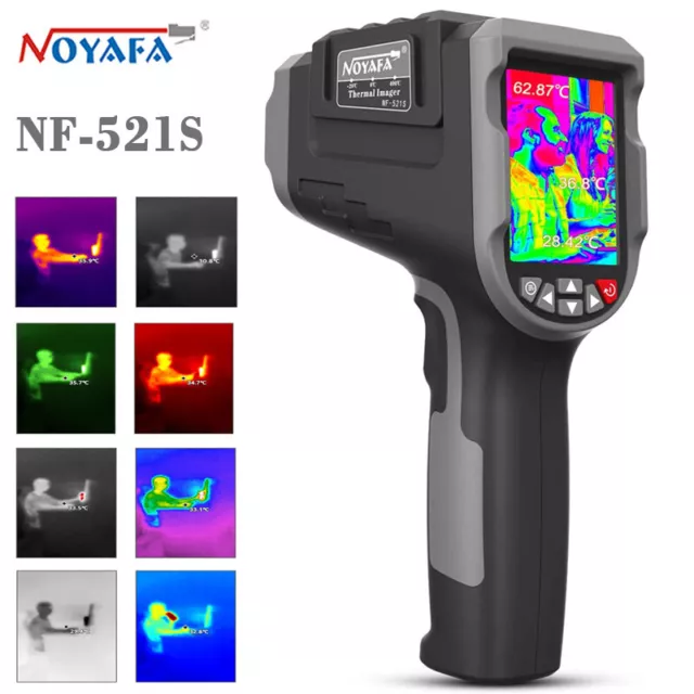 Noyafa NF-521S Handheld HD Thermal Imaging Camera Digital Infrared Thermometer