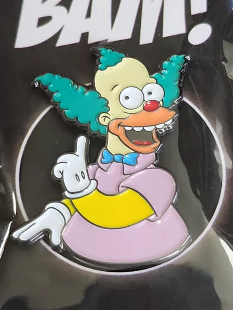 Krusty the Clown BAM! Box Cartoon Collectible Pin The Simpsons 2