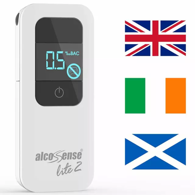 AlcoSense Lite 2 Breathalyzer & Alcohol Tester for UK, Ireland, Scotland 3