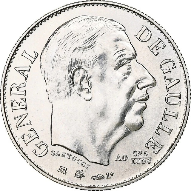 Médaille Charles de Gaulle 11 cm - Collection