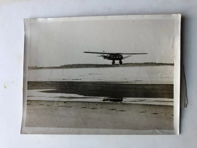 Photo originale - Aviation - 1930 wlliams yancey NEW YORK ROME pathfinder