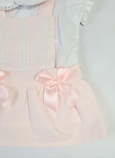 Rosa Band Kleid & Bluse Sets 2