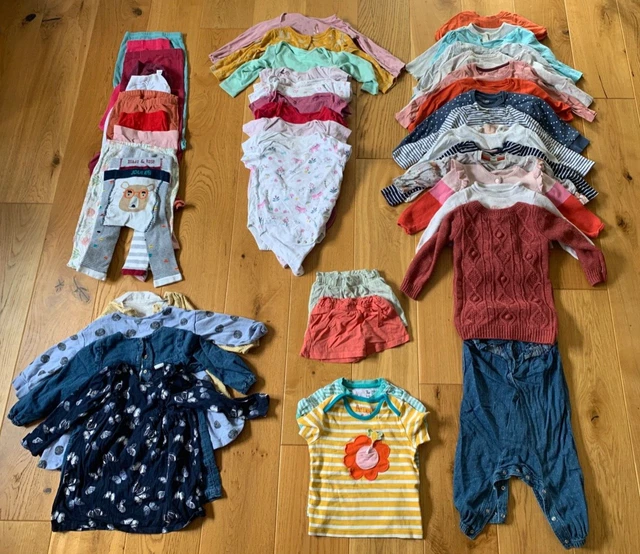 12-18 Months Girls Baby Clothes, Job Lot Bundle 3 *45+ Items* (Next, Mothercare)