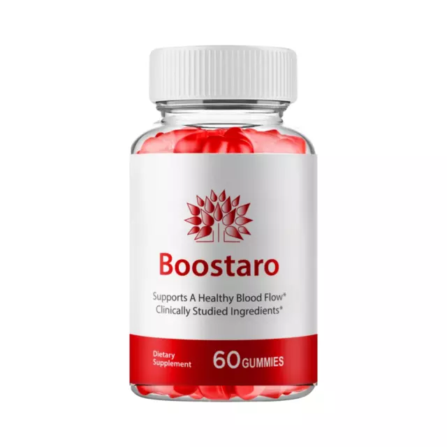 Boostaro Gummies, Virility Supplement for Men - 60 Gummies