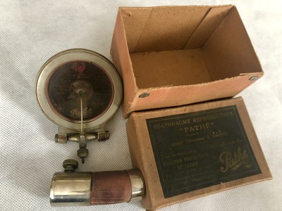 Pathe Protège Saphir Pathé Reproducteur Tête de Lecture Gramophone Phonographe 